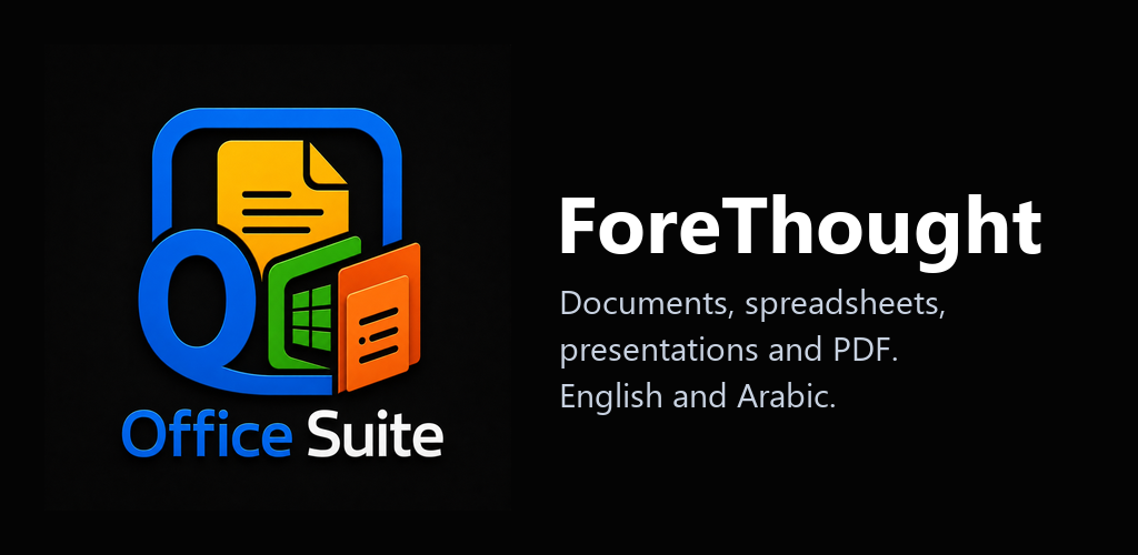 ForeThought Is Now on Google Play: A Qatar Office Suite for Android